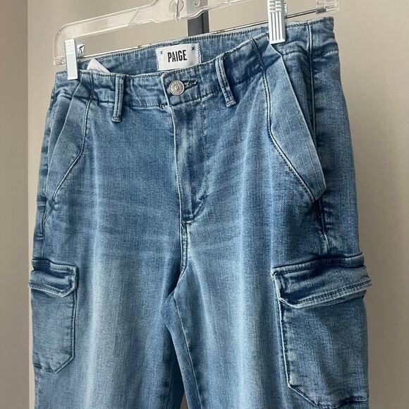 PAIGE Women's Drew Cargo Pockets Jeans size 27 - Picture 5 of 9